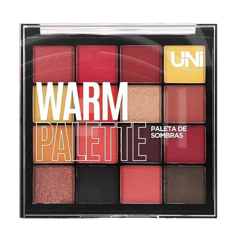 Uni Makeup - Paleta De Sombra Warm Palette UN-SO27
