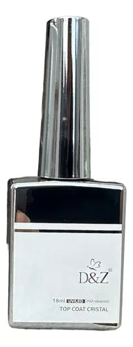 Top Coat Cristal Extra Fino Brilho Anti-risco 18ml - D&z