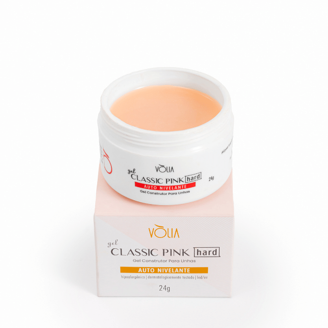 Gel Classic Pink Hard – Pote 24g Vòlia