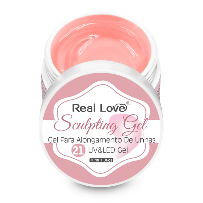 Gel de Alongamento para Unhas - 30ml - Real Love