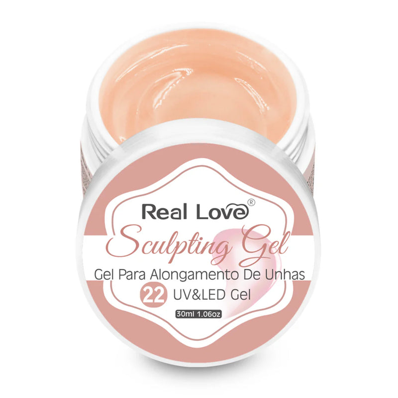 Gel de Alongamento para Unhas - 30ml - Real Love