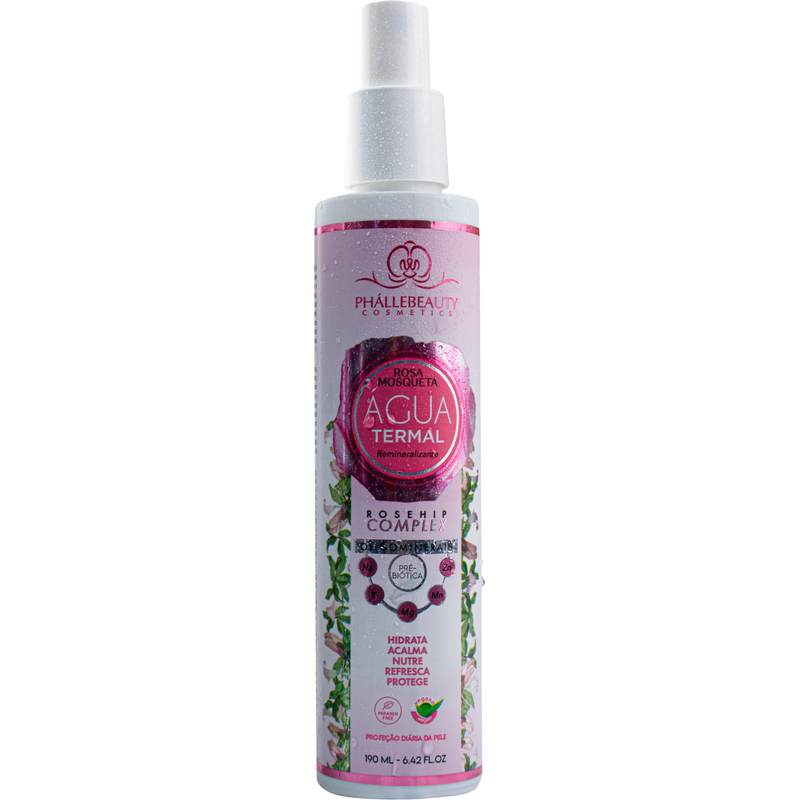 Água Termal Rosa Mosqueta - Phállebeauty