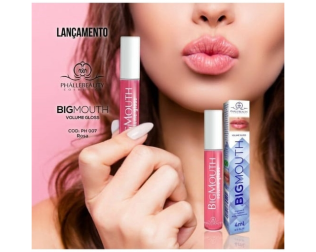 Gloss Labial Volumoso BIG MOUTH - Phállebeauty