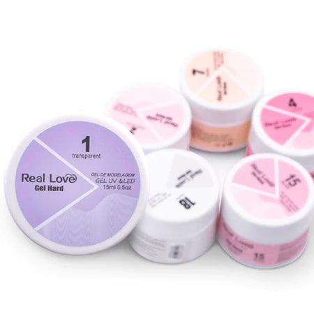 Gel Hard Para Modelagem Gel Uv/Led 15ml - Real Love