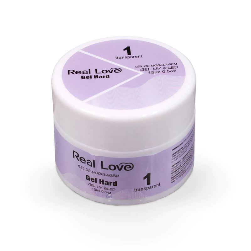 Gel Hard Para Modelagem Gel Uv/Led 15ml - Real Love