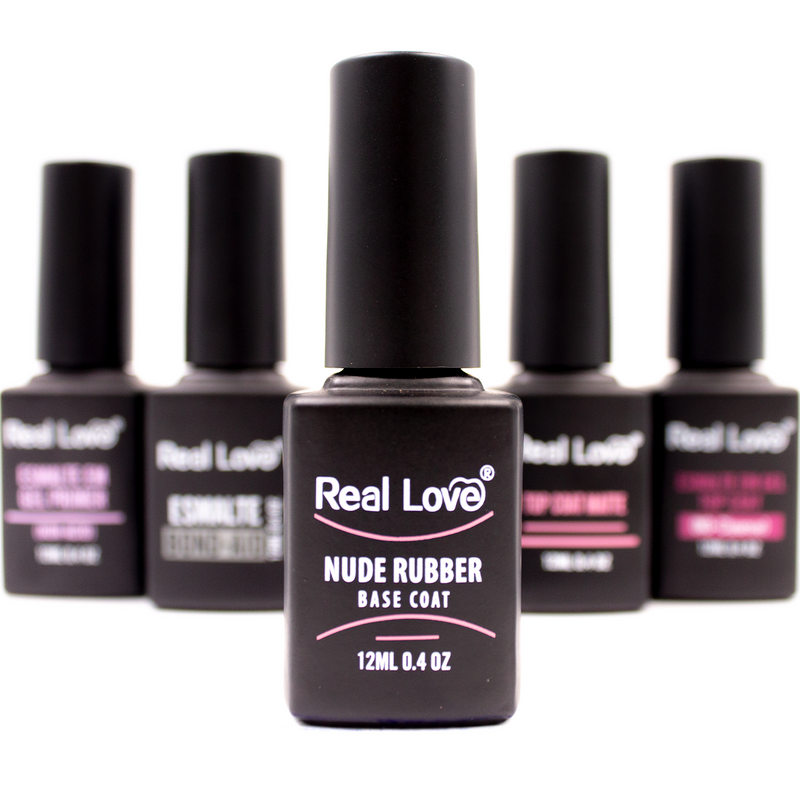 Base em Gel Nude Para Unhas Em Gel Uv/Led 12ml - Real Love