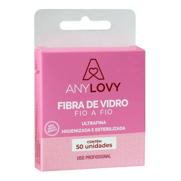 Fibra De Vidro Anylovy Fio A Fio C/50 Unidades - Fibra Unhas