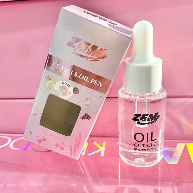 Óleo Hidratante de Cutícula 20ml Aromatizado Fragrância Maravilhosa Para Unhas da Zem 20ml